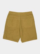Stone Island Dark Beige All-Weather Cotton Shorts