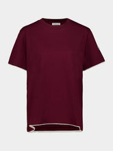 Moncler Medium Red Cotton T-Shirt