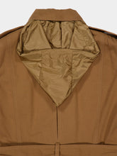 Moncler Camel Beige Centaurea Hooded Gabardine Field Jacket