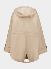 Moncler Beige Oversized Brunnera Hooded Parka