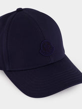Moncler Navy Blue Gabardine Baseball Cap