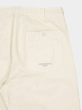 Stone Island Ivory Marina Cotton Trousers