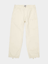 Stone Island Ivory Marina Cotton Trousers