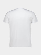 Moncler Cotton Logo T-Shirt Trio in White Navy and Light Pink