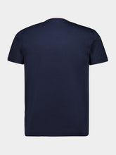 Moncler Cotton Logo T-Shirt Trio in White Navy and Light Pink