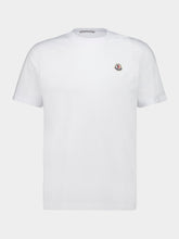 Moncler Logotipo de algodão T-Shirt Trio em branco, preto e verde