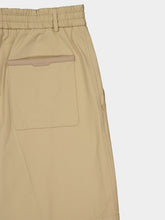 Moncler Beige Seersucker Shorts