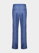 Moncler Light Blue Straight Leg Denim Jeans