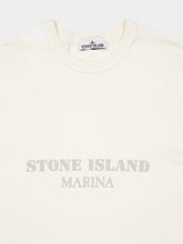 Stone Island Ivory Marina Cotton T-Shirt
