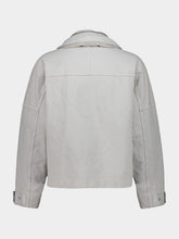 Stone Island Gravel Gray Marina Cotton Jacket