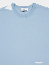 Stone Island Powder Blue Marina Cotton T-Shirt