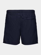 Stone Island Navy Blue Brushed Nylon Swim Trunks