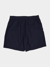 Stone Island Navy Blue Brushed Nylon Swim Trunks