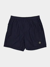 Stone Island Navy Blue Brushed Nylon Swim Trunks