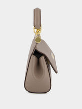 Dolce & Gabbana Light Mud Sicily Mini Leather Handbag