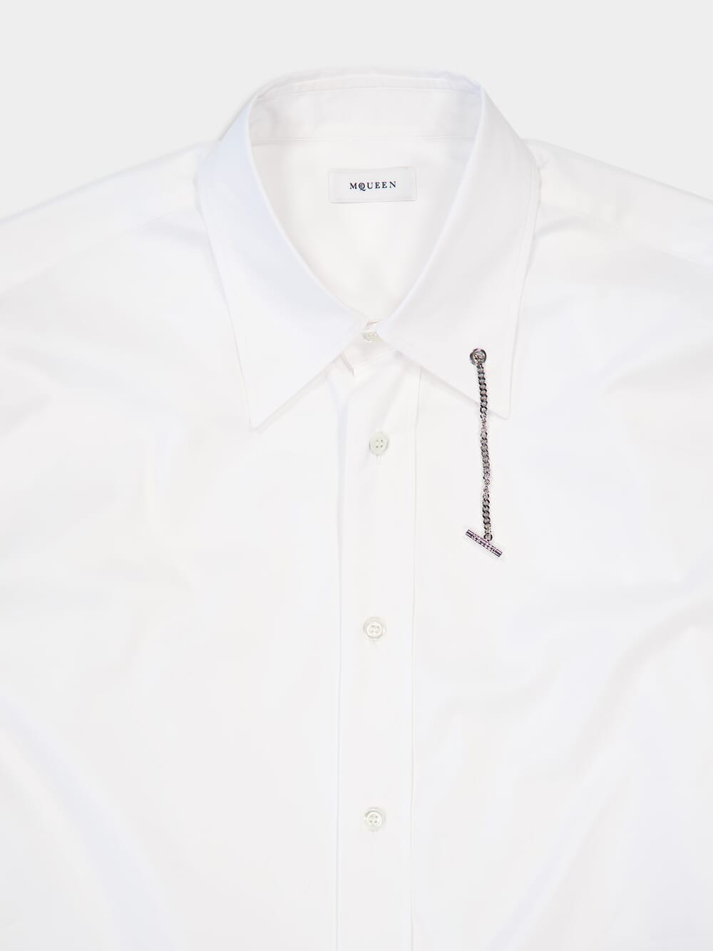 Cross-Bar Chain Shirt