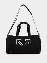 Off-White Black Heritage Polyamide Gym Bag