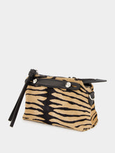 Fendi Brown By The Way Soft Mini Tiger-Print Bag