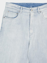 MM6 Maison Margiela Light Blue Five-Pocket Cotton Jeans