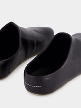 MM6 Maison Margiela Black Factory Sabots
