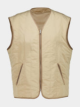 MM6 Maison Margiela Sand Padded Reversible Gilet