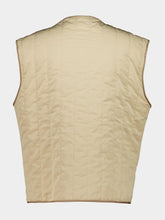 MM6 Maison Margiela Sand Padded Reversible Gilet