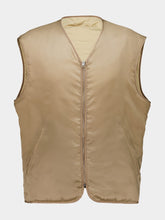 MM6 Maison Margiela Sand Padded Reversible Gilet