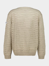 MM6 Maison Margiela Dune Cotton Crewneck Knit Jumper