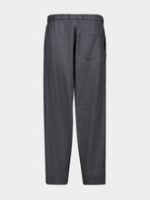 MM6 Maison Margiela Dark Grey Tailored Wool-Blend Trousers