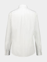 Tom Ford White and Black Lace-Detail Shirt