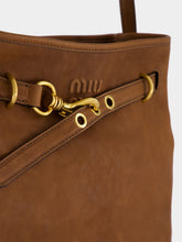 Miu Miu Oak Aventure Nappa Leather Bucket Bag