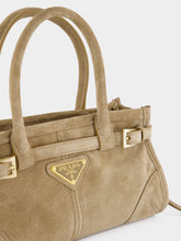 Prada Cocoa Brown Bonnie Suede Mini Bag