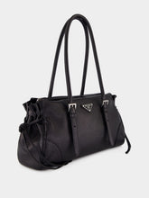 Prada Black Bonnie Medium Leather Tote