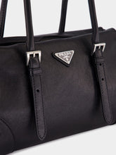 Prada Black Bonnie Medium Leather Tote