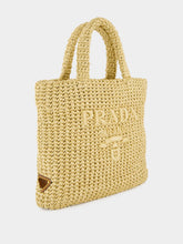 Prada Natural Small Crochet Tote Bag