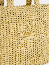 Prada Natural Small Crochet Tote Bag