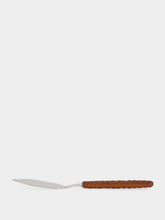 Neva Brown Intreccio Fish Knife