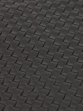 Dragon Diffusion Black A4 Woven Leather Pochette