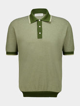 Piacenza 1733 Light Green Cotton Knit Polo