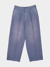 Marni Sky Blue Pleated Wide-Leg Trousers