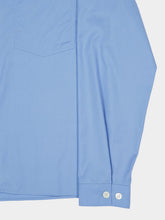 Marni Sky Blue Organic Poplin Zip Shirt
