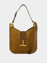 Tom Ford Whisky Small Tara Suede Crossbody Bag