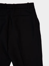 Gucci Black Light Wool Crêpe Boot Cut Pants