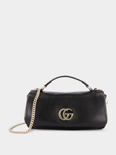 Gucci Black GG Milano Small Top Handle Bag