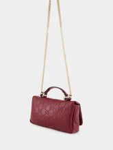 Gucci Ancora Red GG Milano Mini Top Handle Bag