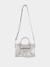 Balenciaga Mini Le City Bag in Silver Leather