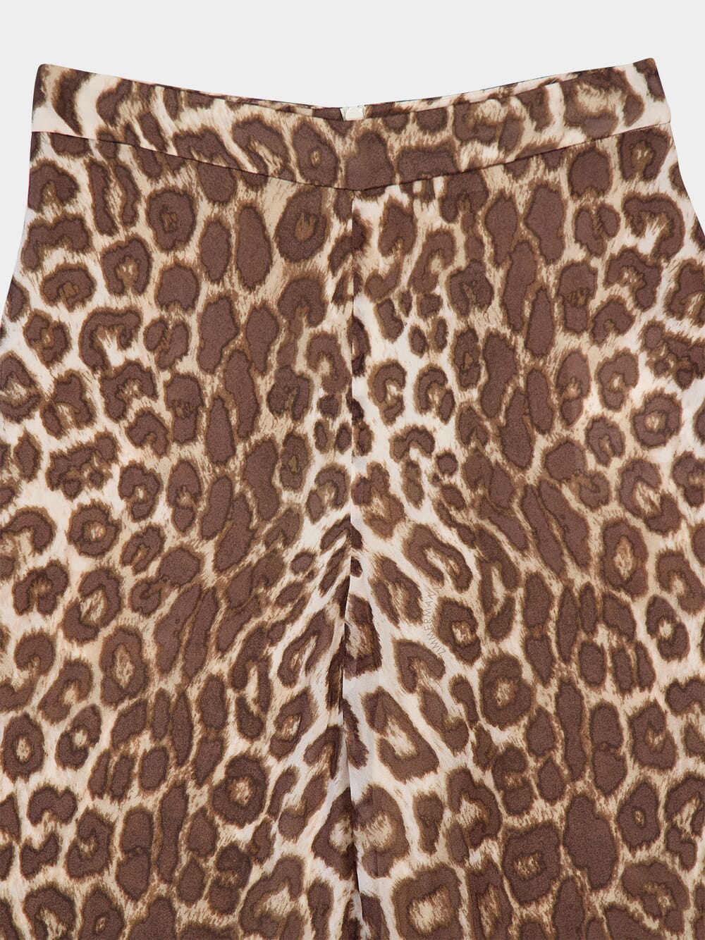 Illustration Leopard Print Flare Pant