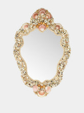 Les Ottomans Natural Handmade Shell Mirror