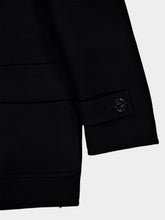Gucci Black Batavia Wool Double-Breasted Coat