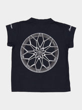 Balenciaga Black Faded Automobili Lamborghini Shrunk T-Shirt